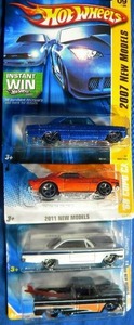 lot 211 image: Variety of Hot Wheels All in Original Packaging