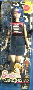 lot 229 image: Curvy Fashionista Barbie Sweatheart Stripes