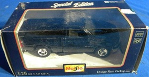 lot 235 image: 1998 Maisto Dodge Ram Pickup Die Cast 126