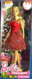 lot 243 image: Holiday Suprise Barbie