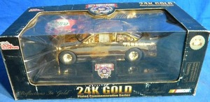 lot 249 image: NASCAR 50th Anniversary Die Cast 24K Gold Plated
