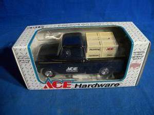lot 270 image: Ace Hardware Chevy Classic Replica Bank with Lock and Key