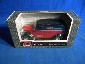lot 285 image: 1938 Chevy Panel Truck Bank