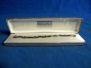 lot 289 image: Sterling Silver Bracelet with Case
