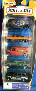 lot 298 image: Matchbox MBX Metal Car Set of 5