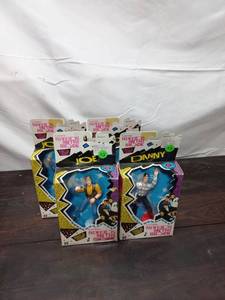 lot 18 image: Four Vintage New Kids On The Block Action Figures