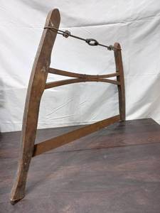lot 14 image: Old Bow Saw