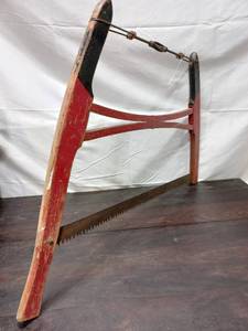 lot 13 image: Old Bow Saw