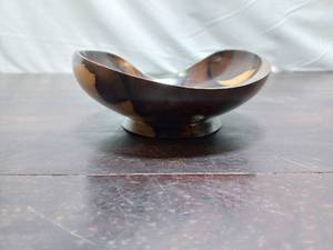 lot 67 image: Carved Wood Bowl