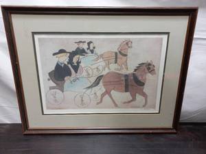 lot 118 image: Christian Newswanger Print