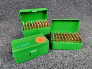 lot 13 image: Lot of 150 Rounds of 22 Hornet Cartridges30 Carbine Cartridges