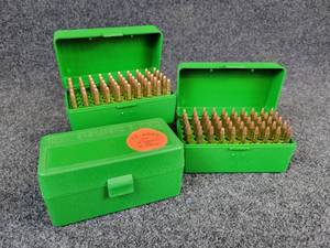 lot 15 image: Lot of 150 Rounds of 22 Hornet30 Carbine Cartridges