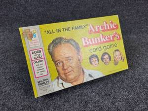 lot 59 image: 1972 Milton Bradley All in the Family Archie Bunkers Card Game