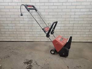 lot 23 image: TORO S-120 Electric Snow Sweeper - Tested and Works - NO SHIPPING