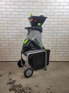 lot 24 image: EARTHWISE Chipper  Shredder Model GS70015 - Tested and Works - NO SHIPPING