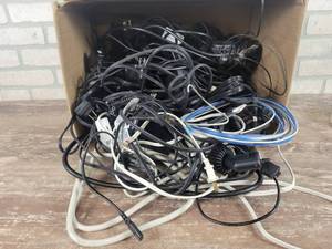 lot 104 image: Large Lot of Assorted Power Supplies, Power Strips and More
