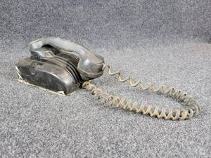 lot 139 image: Vintage Stromberg Carlson Wall Mount Telephone - Art Deco Styling