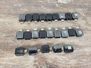 lot 122 image: (23) OEM Samsung USB to Type-C Adapters