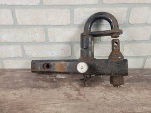 lot 219 image: 2 Pintle Hitch Receiver w Convert-a-Ball