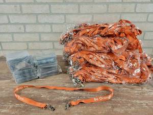 lot 253 image: 300 Badge Lanyards and Badge Holders