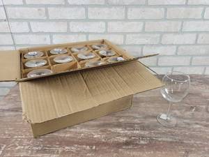 lot 269 image: (12) New LUMINARC Wine Glasses - 16oz - NO SHIPPING