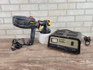 lot 270 image: Schumacher Battery Charger and Wagner Power Painter