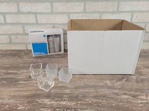 lot 297 image: 65 Tealight Candle Holders and Tealight Candles - NO SHIPPING