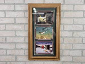lot 329 image: (3) Les Kouba Prints in Frame - Approx. 13 x 23 - NO SHIPPING