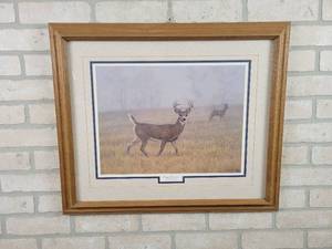 lot 332 image: Foggy Morning by Paul Krapf - Framed Print - Approx. 25 x 21 - NO SHIPPING