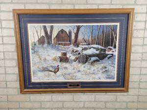 lot 337 image: Winter Haven by Jim Hansel - Framed Print - Approx. 39 x 29 - NO SHIPPING