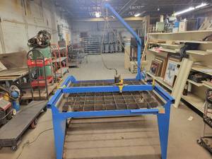 lot 1 image: PlasmaCAM CNC Plasma Table - Model DHC, Serial #42853 - NO SHIPPING