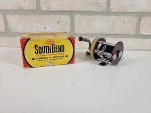 lot 85 image: South Bend Bait Co. Fishing Reel in Original Box