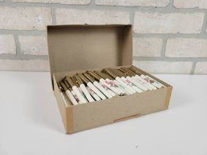 lot 86 image: New Old Stock Trojan Seed Co. Pens - Box is Approx. 7.5 x 5.5 x 2