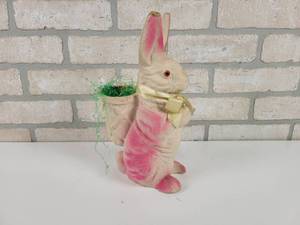 lot 137 image: Vintage Easter Bunny - Pressed Cardboard - Approx. 11 Tall