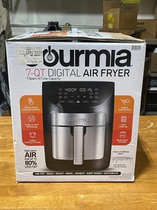 lot 2 image: Gourmia 7 Quart Air Fryer