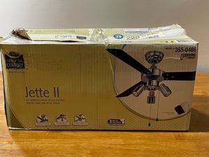 lot 5 image: Jette II Ceiling Fan