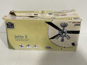 lot 6 image: Jette II Ceiling Fan