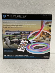 lot 18 image: American Lighting Color Changing Neon Flex light