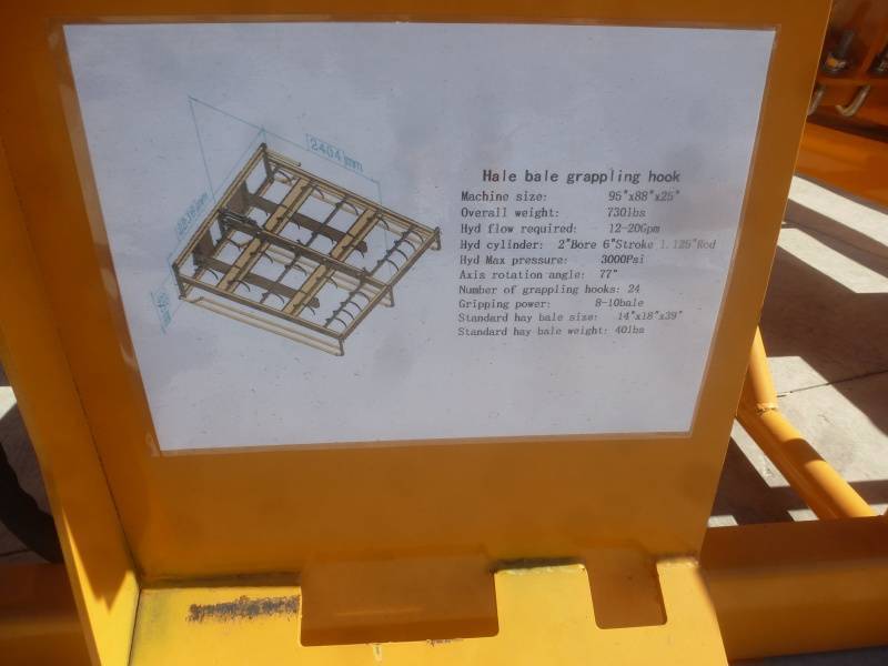 lot 22 image: Land Honer Bale Fork Attachment