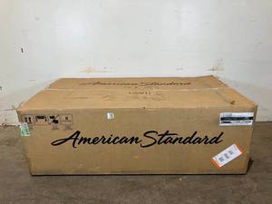 lot 8 image: American Standard EverClean Reversible Drain 60 in. Acrylic Rectangular Drop-In 6-Jet Whirlpool Bathtub in White