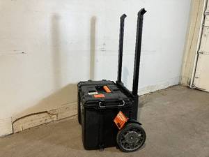 lot 79 image: Ridgid 2.0 Pro Gear System 25 in. All Terrain Rolling Tool Cart