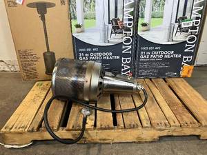 lot 105 image: LOT OF 3. Hampton Bay Outdoor Patio Heaters