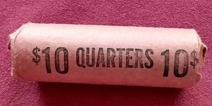 lot 24 image: $10 Bicentennial Quarter Roll