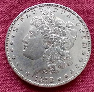lot 37 image: 1878 Morgan Dollar - First Year