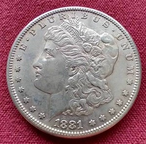 lot 48 image: 1881-S Morgan Dollar