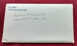 lot 61 image: 1978 U.S. Mint Uncirculated Set