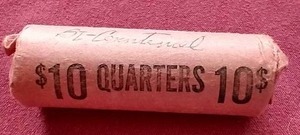 lot 72 image: $10 Bicentennial Quarter Roll