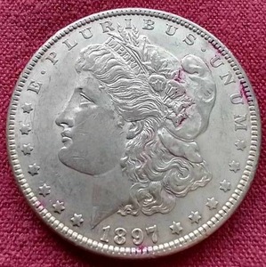 lot 83 image: 1897 Morgan Dollar