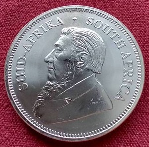 lot 88 image: 2022 1 Oz. Silver Krugerrand