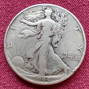 lot 98 image: 1944 Walking Liberty Half Dollar